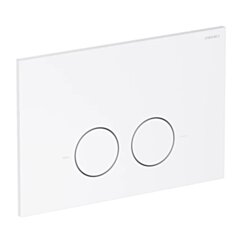 Omnires MINIMAL przycisk spłukujący, biały mat MPS1WM