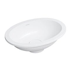 Omnires SHELL M+ umywalka podblatowa, 38 x 25 cm, biały mat SHELL380UPBM