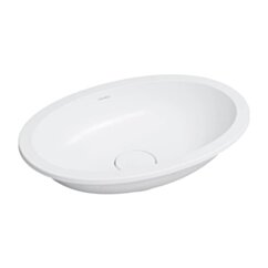 Omnires SHELL M+ umywalka podblatowa, 48 x 31 cm, biały mat SHELL480UPBM