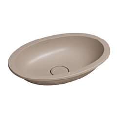 Omnires SHELL M+ umywalka podblatowa, 48 x 31 cm, dune beige mat SHELL480UPDB