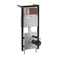 Omnires SET: STRONGFRAME stelaż podt. z ECO spłuk. + STEEL-R45 stal. przy. spł., miedź antyczna szczotkowana STFWCECO1R45-RORB