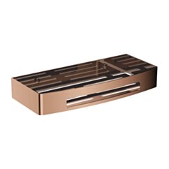 Omnires UNI koszyk prysznicowy, 30 x 5 x 13 cm, miedź połysk UN10331CP