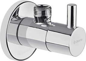 Deante  Zawór kątowy z głowicą ceramiczną 1/2" - 3/8" - okrągły VFA_B62R