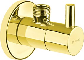 Deante  Zawór kątowy z głowicą ceramiczną 1/2" - 3/8" - okrągły VFA_Z62R