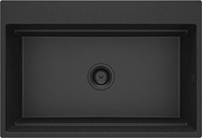 Deante Magnetic Zlewozmywak granitowy magnetyczny 1-komorowy ZRM_G10B