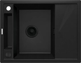 Deante Magnetic Zlewozmywak granitowy magnetyczny 1-komorowy z ociekaczem ZRM_N11A