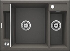 Deante Magnetic Zlewozmywak granitowy magnetyczny 1.5-komorowy ZRM_T503