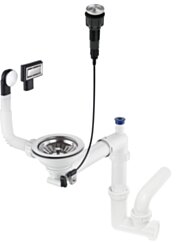 Deante Space-Saver Syfon do zlewozmywaka granitowego 1-komorowego - Space-Saver ZXY_9982