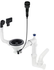 Deante Space-Saver Syfon do zlewozmywaka granitowego 1-komorowego - Space-Saver ZXY_N982