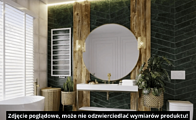 Luxrad A3 Grzejnik łazienkowy 112x50 cm czarny mat A311205009005MAT