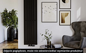 Luxrad Vertirad Grzejnik 1650x445 biały VER16504459003ZDC