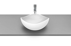 ROCA OHTAKE Umywalka nablatowa 37,5x37,5x17,5 cm Supraglaze®  ROCA CR-A327A15S00