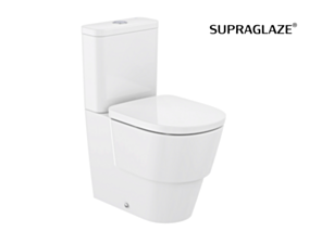 ROCA TURA Miska WC do kompaktu Rimless 62,5 cm przyścienna BTW, o/podwójny, Supraglaze® CR-A342697S00