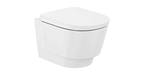 ROCA TURA Miska WC podwieszana Rimless 50 cm, Supraglaze® CR-A346697S00