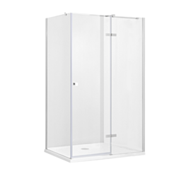 BESCO PMD Kab.PIXA PROSTOKĄTNA 120 x 90 x 195 Lewa  BESCO BE-PPL-129-195C