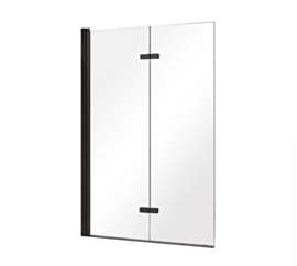 BESCO PMD Parawan 2-skrzydłowy 100x145  LUMIX BLACK    BESCO BE-PLB-2S