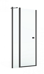 ROCA Capital Black drzwi skrzydłowe z polem stałym 80x195 czarny mat CR-AM4608016M