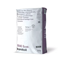 WYPRZEDAŻ - KERAKOLL  H40 ICON SZARY KLEJ 20KG 38245090
