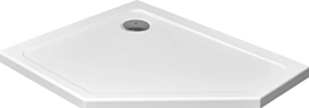 WYPRZEDAŻ - RADAWAY DOROS PT E COMPACT 80X100 PRAWY STONE BIAŁY SDRPTP1080-05-04SR