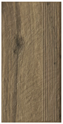 Paradyż Carrizo Wood Stopnica Prosta Struktura Mat 30x60 G1