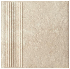 Paradyż Scandiano Beige Stopnica Prosta 30x30 G1