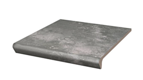 Paradyż Arteon Grys Kapinos Stopnica Prosta 30x33 G1