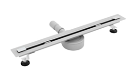 Rea Neo ultra slim pro odpływ liniowy stal szczotkowana 80 cm REA-G9802