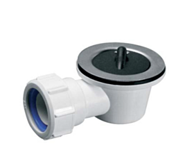 WYPRZEDAŻ - McAlpine SPUST UMYWALKOWY Z SITKIEM 11/4X32MMBSW10P-90-32