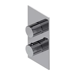 Omnires CONTOUR termostatyczna bateria prysznicowo-wannowa podtynkowa, chrom połysk CT8036CR