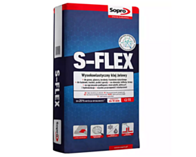 SOPRO SOPRO Wysokoelastyczny klej żelowy s-flex szary SOP-201 22,5