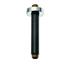 KLUDI ramię natrysku - sufitowe 150 mm; czarny mat KLU-6651587-00