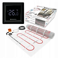 MATA GRZEWCZA ZESTAW 8m2 150W/m2 TF-H6 BLACK 50CM 3533