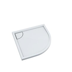 Schedline Brodzik kompozytowy Stabilsound Plus® Erida 90x90x5 cm R55, półokrągły, Gwarancja 15 lat