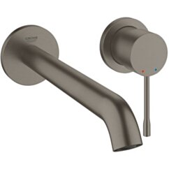 GROHE bateria umywalkowa 2 - otw.ścienna ESSENCE New elem. nadtynkowy hard graphite zam.29193AL1 GR - 19967AL1