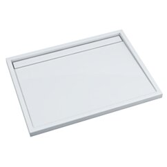 Schedline Brodzik kompozytowy Stabilsound Plus® Estra 90x120x4,5 cm, prostokątny, Gwarancja 15 lat