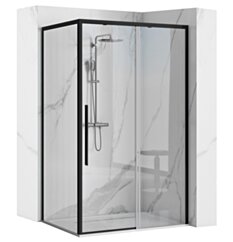 Rea KABINA SOLAR BLACK 90x90 REA-K6412