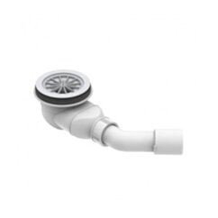 LAUFEN Laufen Płaski zestaw odpływowy do brodzika o 90 mm, wys. 80 mm, bez osłony, przepływ 0,6l/s CR-H2951270000001
