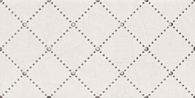 Tubądzin PTD IDYLLA white inserto 30.8x60.8 (6) DS-03-736-0308-0608-1-010