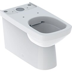 GEBERIT Geberit Selnova Square Stojąca miska WC do spłuczki nasadzanej, lejowa, B35cm, H40cm, T68cm, przyleg KOŁO M33224000 GEB-500.489.01.7
