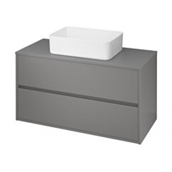 CERSANIT SZAFKA Z BLATEM UNIWERSALNYM CREA 100 SZARY MAT SZC-C S924-020