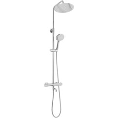 Rea ZESTAW NATRYSKOWO-WANNOWY LUNGO CHROM TERMOSTAT REA-P6607
