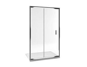 Excellent Seria 201 drzwi prysznicowe przesuwne 120 cm, Clean Control, chrom przezroczyste KAAC.1805.1200.LP/N
