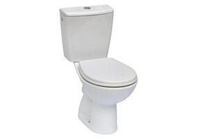 ROCA ADELE Miska wc do kompaktu o/poziomy z deską PP  (A342195000 + A801314N04) CR-A34P19V000