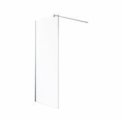 KOŁO GEO Ścianka prysznicowa 80 cm WALK-IN szkło przezroczyste REFLEX KK-560.119.00.3