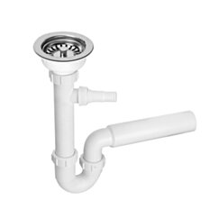 MCALPINE Syfon zlew.1-k spust 3,5" SYF-HC7+BSW50P