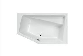 Excellent Vesper wanna narożna 160X100 cm prawa, bialy połysk WAEX.VEP16WH