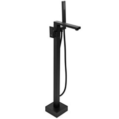 Rea BATERIA WANNOWA PODŁOGOWA ST005 TERY CZARNA REA-B5304