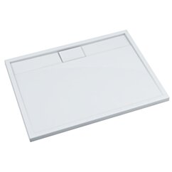 Schedline Brodzik kompozytowy Stabilsound Plus® Charis 80x100x5 cm, prostokątny, Gwarancja 15 lat