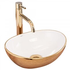 Rea UMYWALKA SOFIA MINI GOLD/WHITE - NABLATOWA REA-U6334