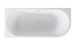 BESCO PMD Wanna ZOYA 170x80 lewa + zestaw biały     BESCO BE-WAS-170-ZLB